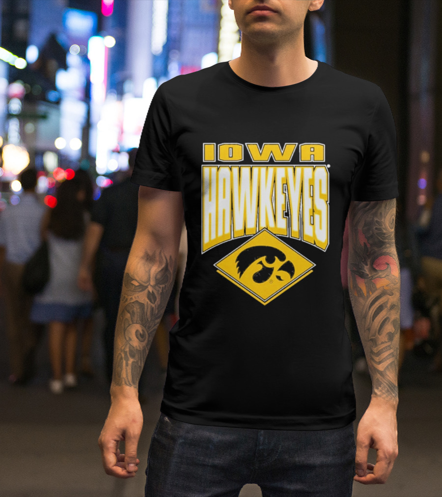 Iowa Hawkeyes Preschool Trench Kings Official Team Overprint T-Shirt