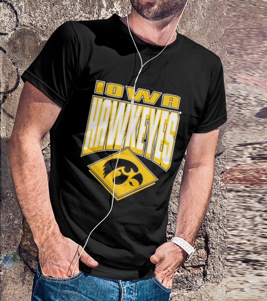 Iowa Hawkeyes Preschool Trench Kings Official Team Overprint T-Shirt