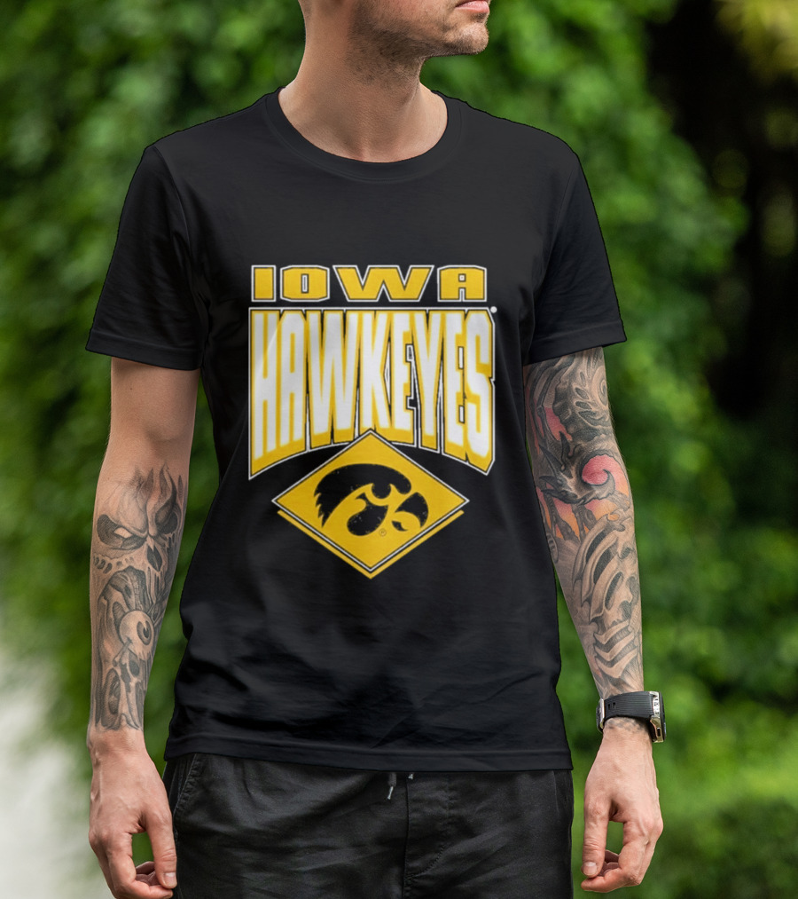 Iowa Hawkeyes Preschool Trench Kings Official Team Overprint T-Shirt