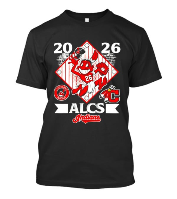 Cleveland Indians 2026 ALCS Bound Celebration T-Shirt