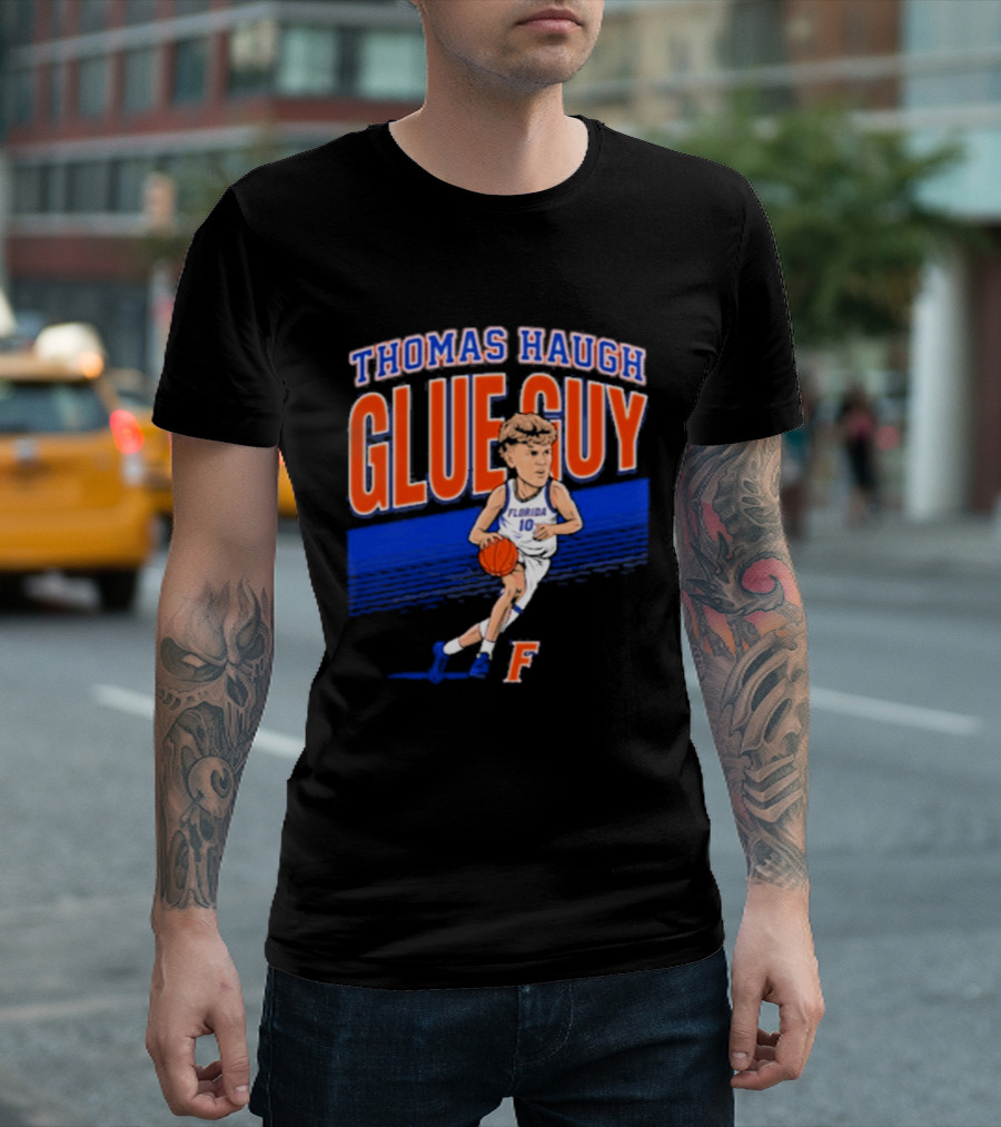 Thomas Haugh Florida Glue Guy Basketball Player 2026 T-Shirt