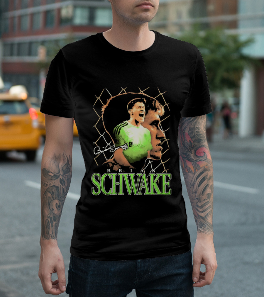 Nashville SC Brian Schwake Signature Fan Apparel Soccer Goalie T-Shirt