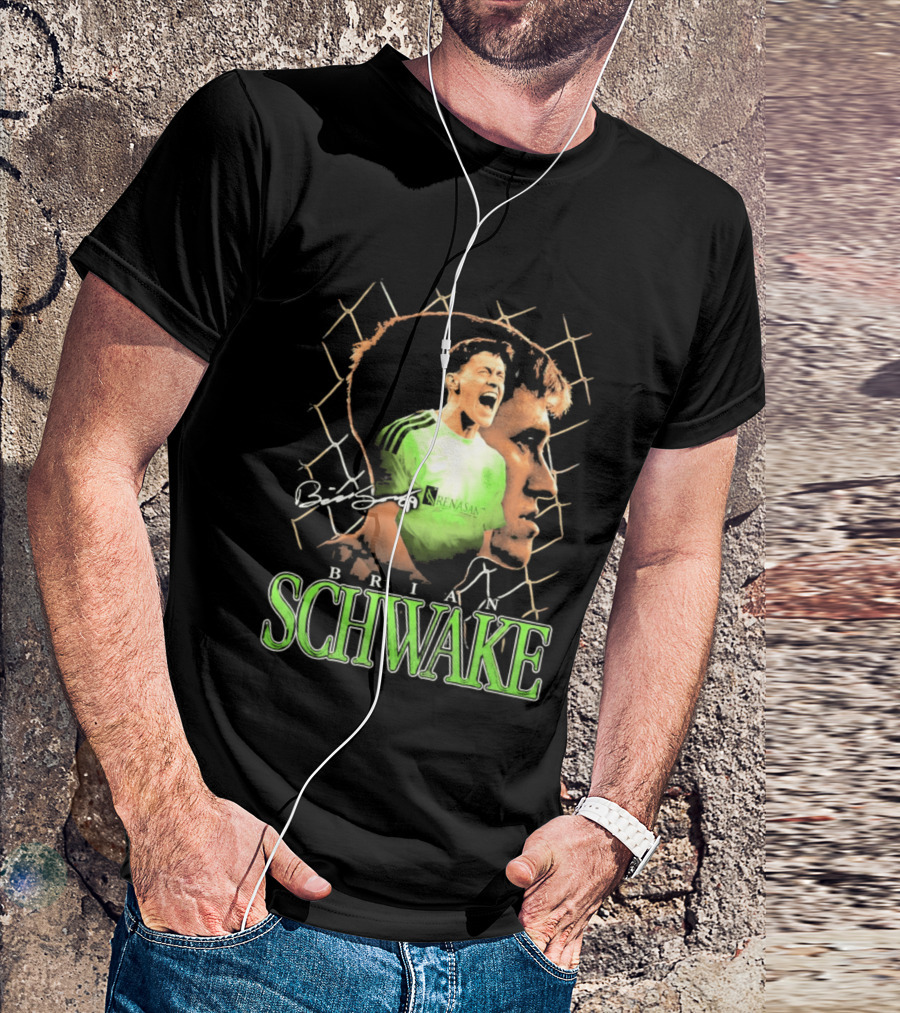 Nashville SC Brian Schwake Signature Fan Apparel Soccer Goalie T-Shirt