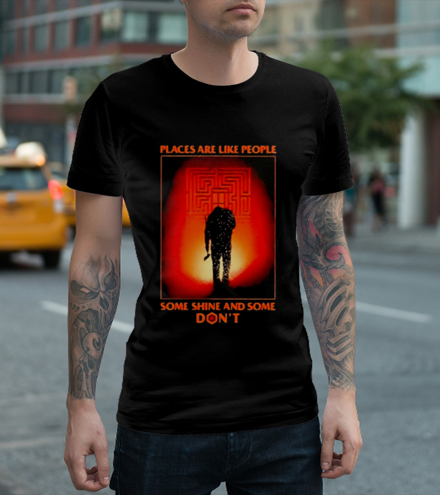 Places Are Like People Some Shine And Some Don't The Shining Maze T-Shirt