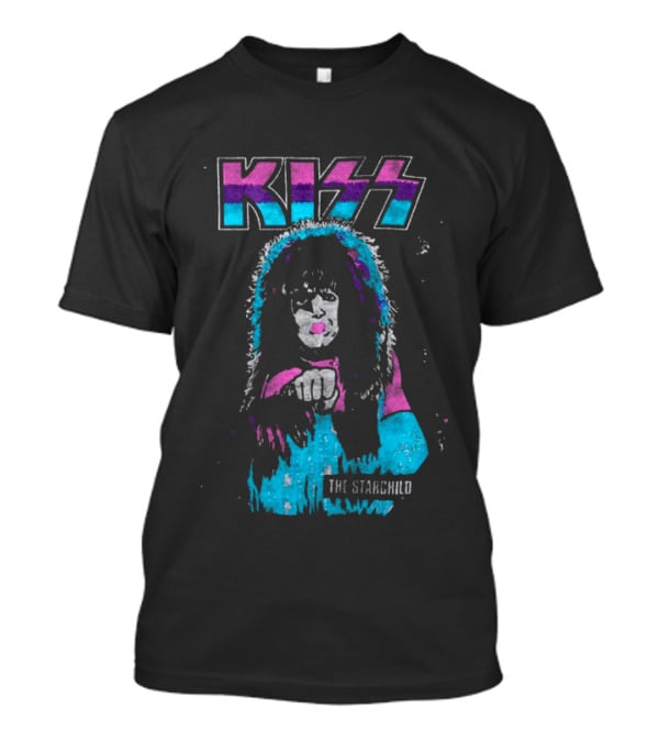 Kiss The Starchild Paul Stanley 70s Halloween Ben Cooper Action Figures 2026 T-Shirt