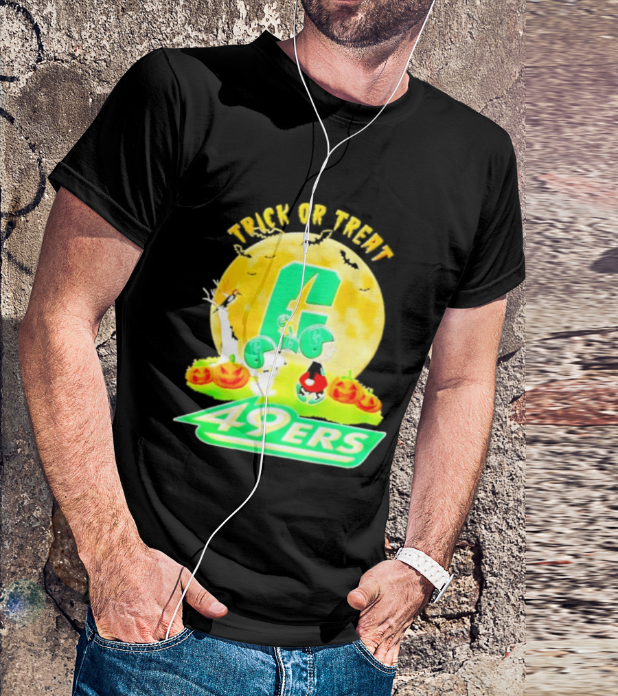 Charlotte 49ers Peanuts Trick Or Treat Halloween 2026 Abbey Road T-Shirt