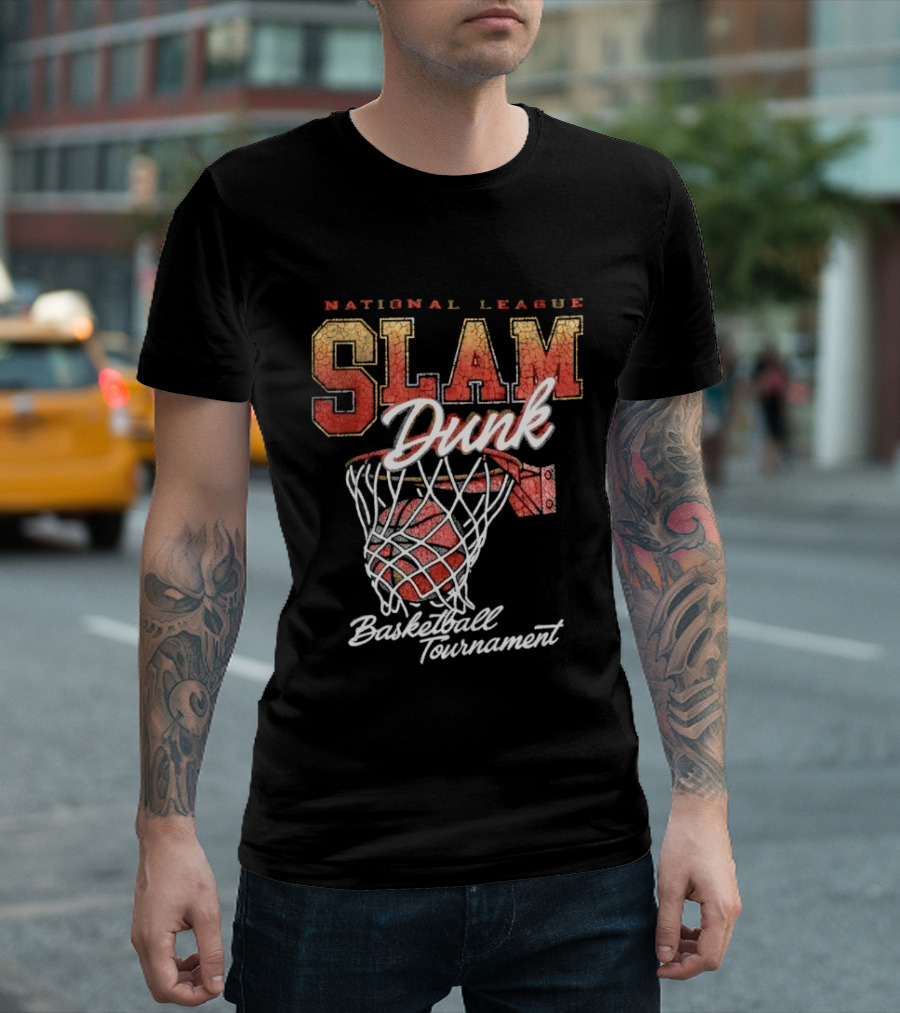 National League Slam Dunk Basketball Tournament T-Shirt
