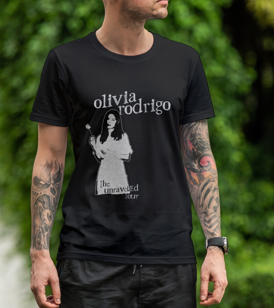 Olivia Rodrigo Unraveled Tour Dates 2026 2027 Dandelion T-Shirt