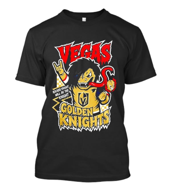 Vegas Golden Knights Rocker Knight Will Be The Knight T-Shirt
