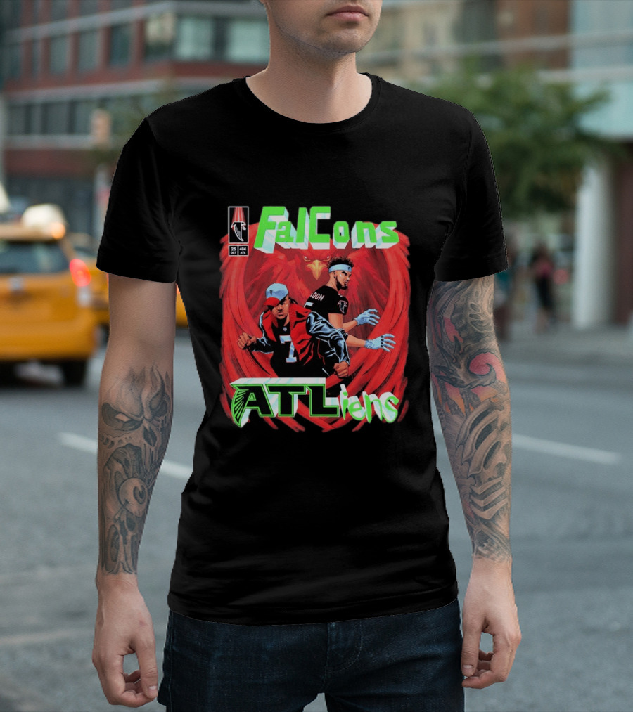 Atlanta Falcons FallCons OutKast ATLiens 30th Anniversary T-Shirt