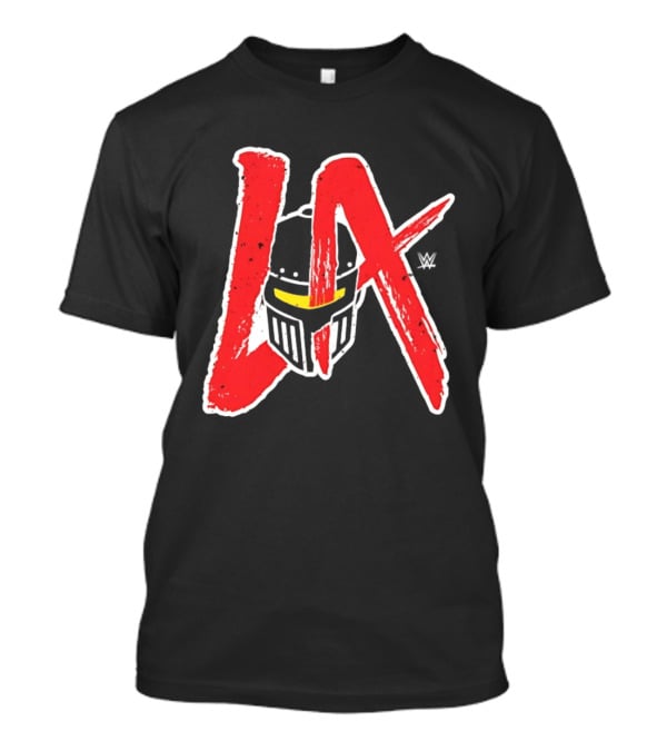 LA Knight 2026 Mandalorian Helmet WWE T-Shirt