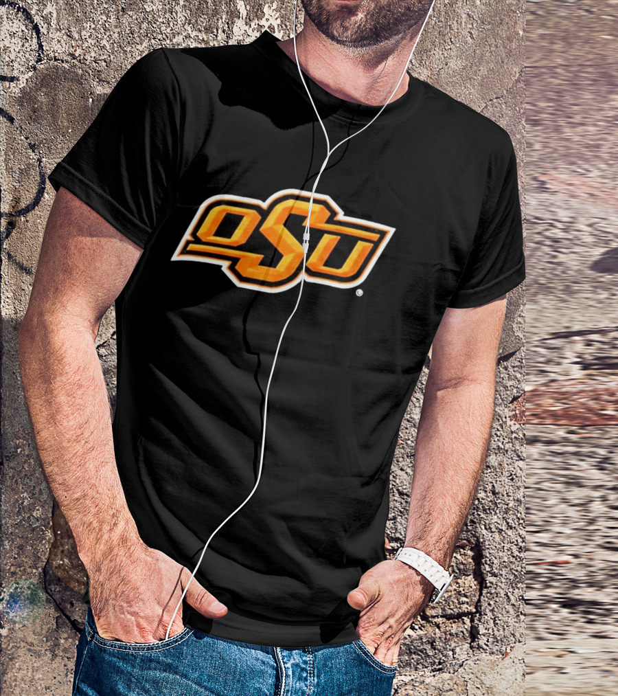 Mike Gundy OSU Cowboys Football Coach Orange T-Shirt