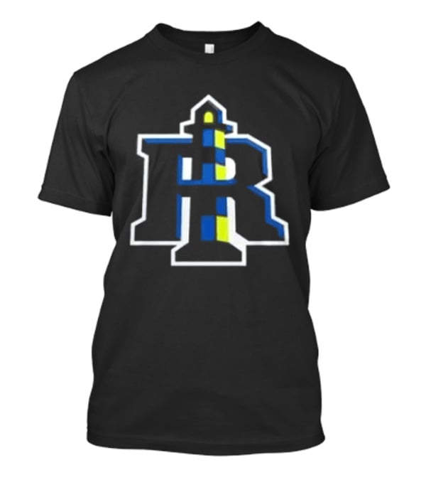 Rhode Island Breakers R Primary 2026 Baseball Bold Block T-Shirt
