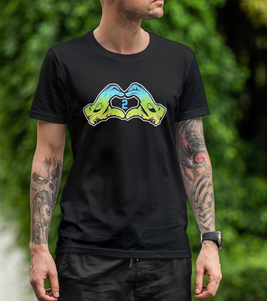 Yandy Diaz Heart Hands 2 T-Shirt