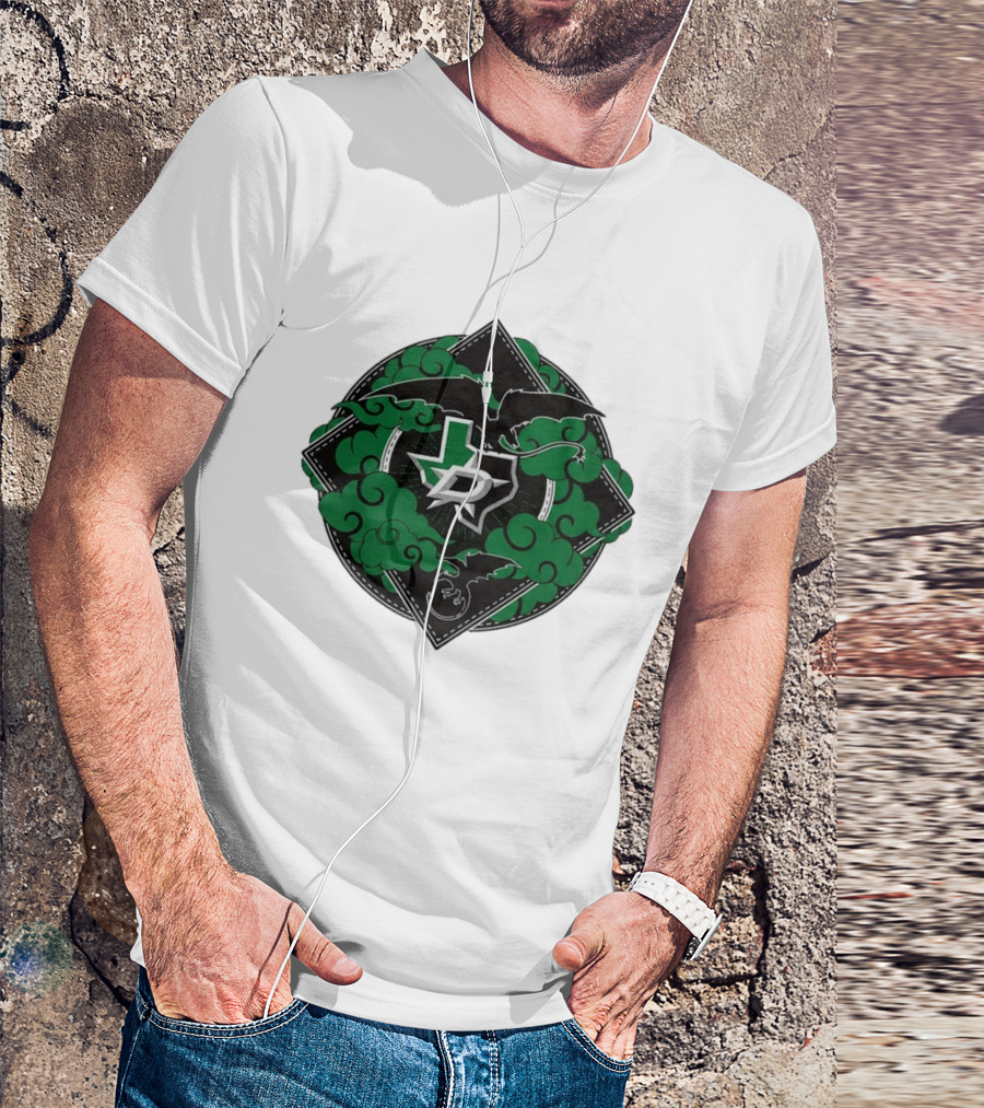 Dallas Stars 2026 27 Iron Flame Texas Map T-Shirt