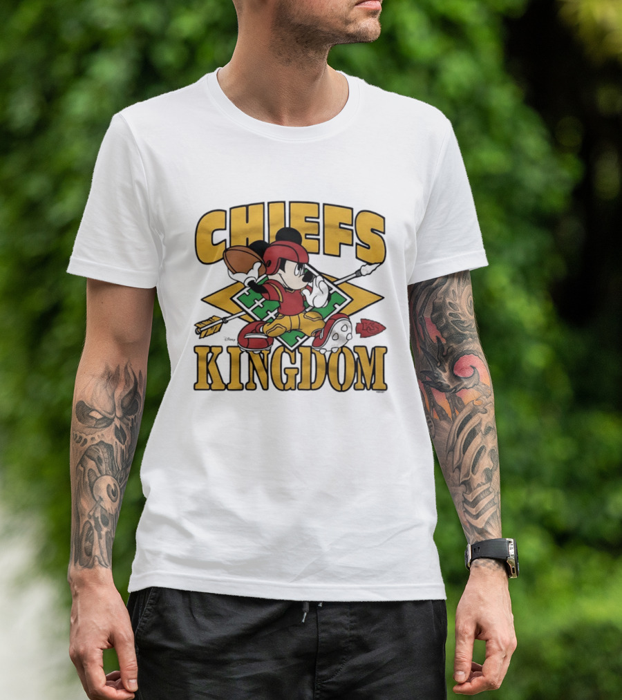 Chiefs Kingdom Mickey Mouse Kansas City Football 2026 T-Shirt