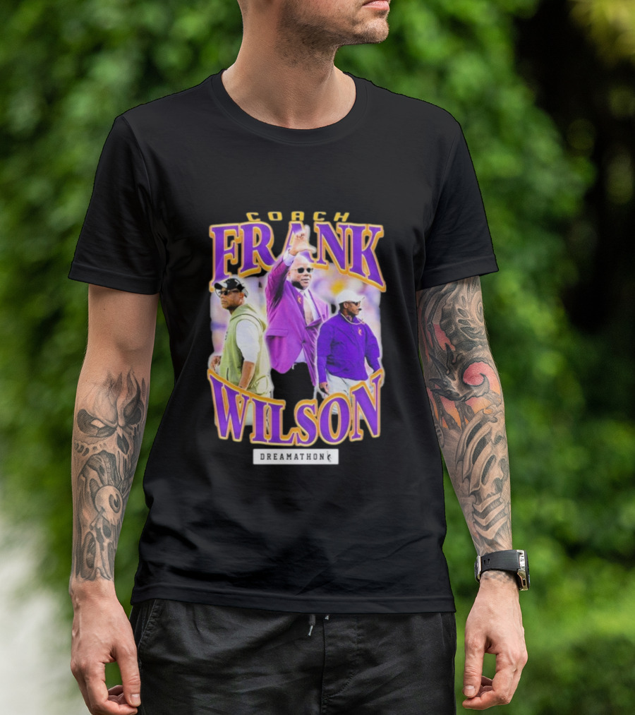 Coach Frank Wilson LSU Tigers Dreamathon T-Shirt