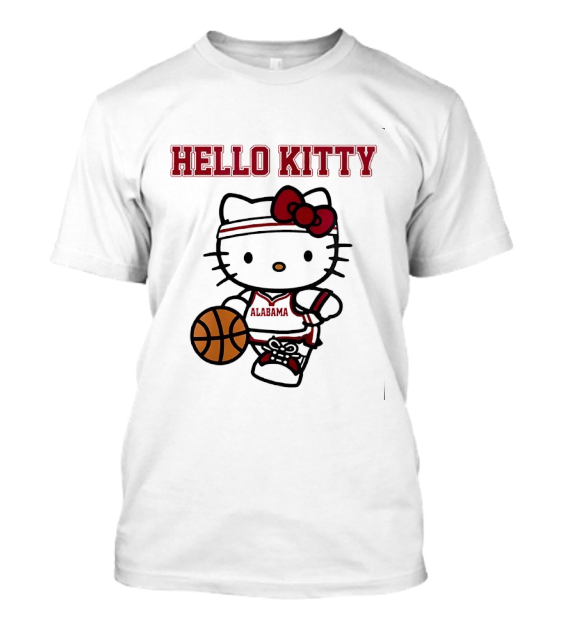 Alabama Basketball Hello Kitty Collaboration Night T-Shirt