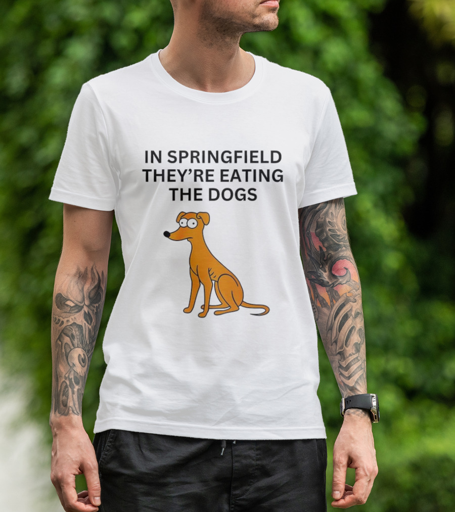 Springfield Greyhound Sunglasses Humor T-Shirt