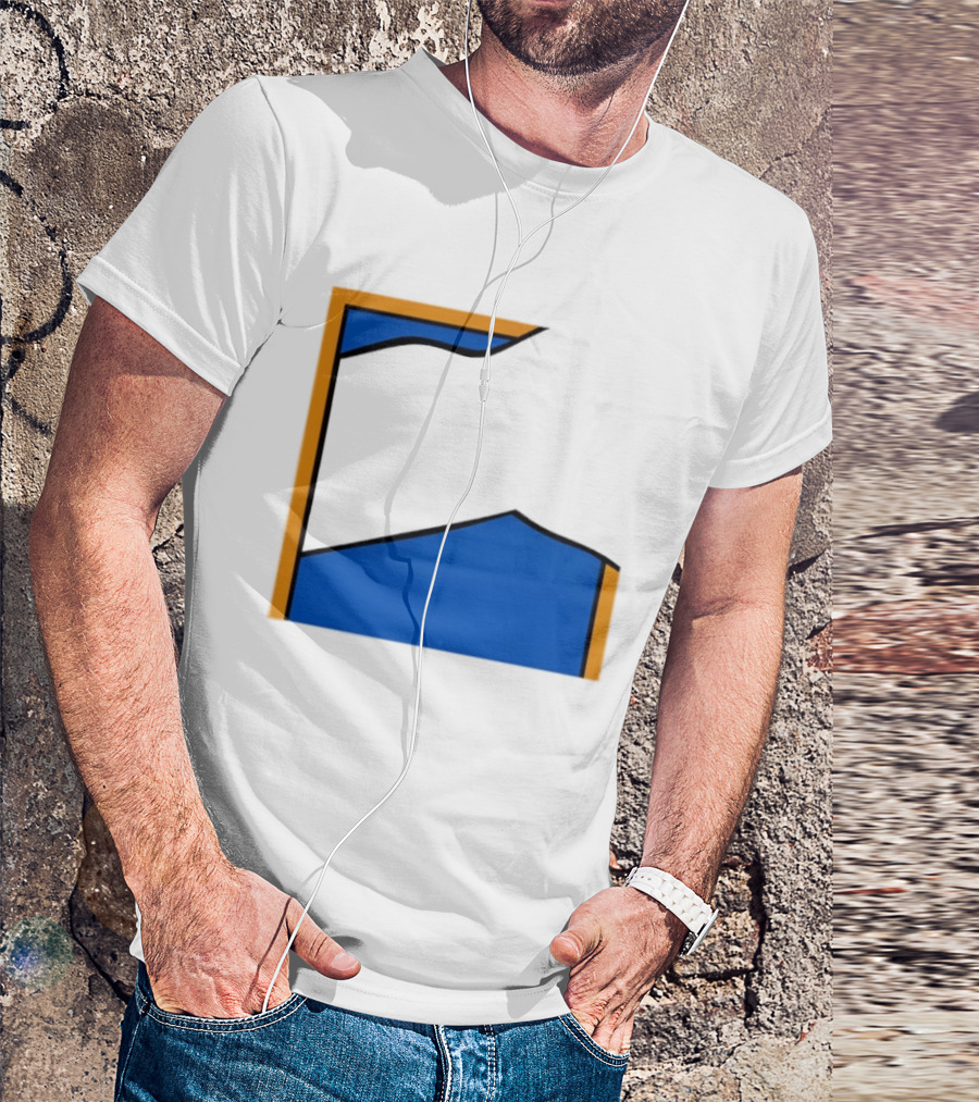 Thechemicalbrothers Kipping Like A Stone Retro Blue Orange Modern Art Style T-Shirt