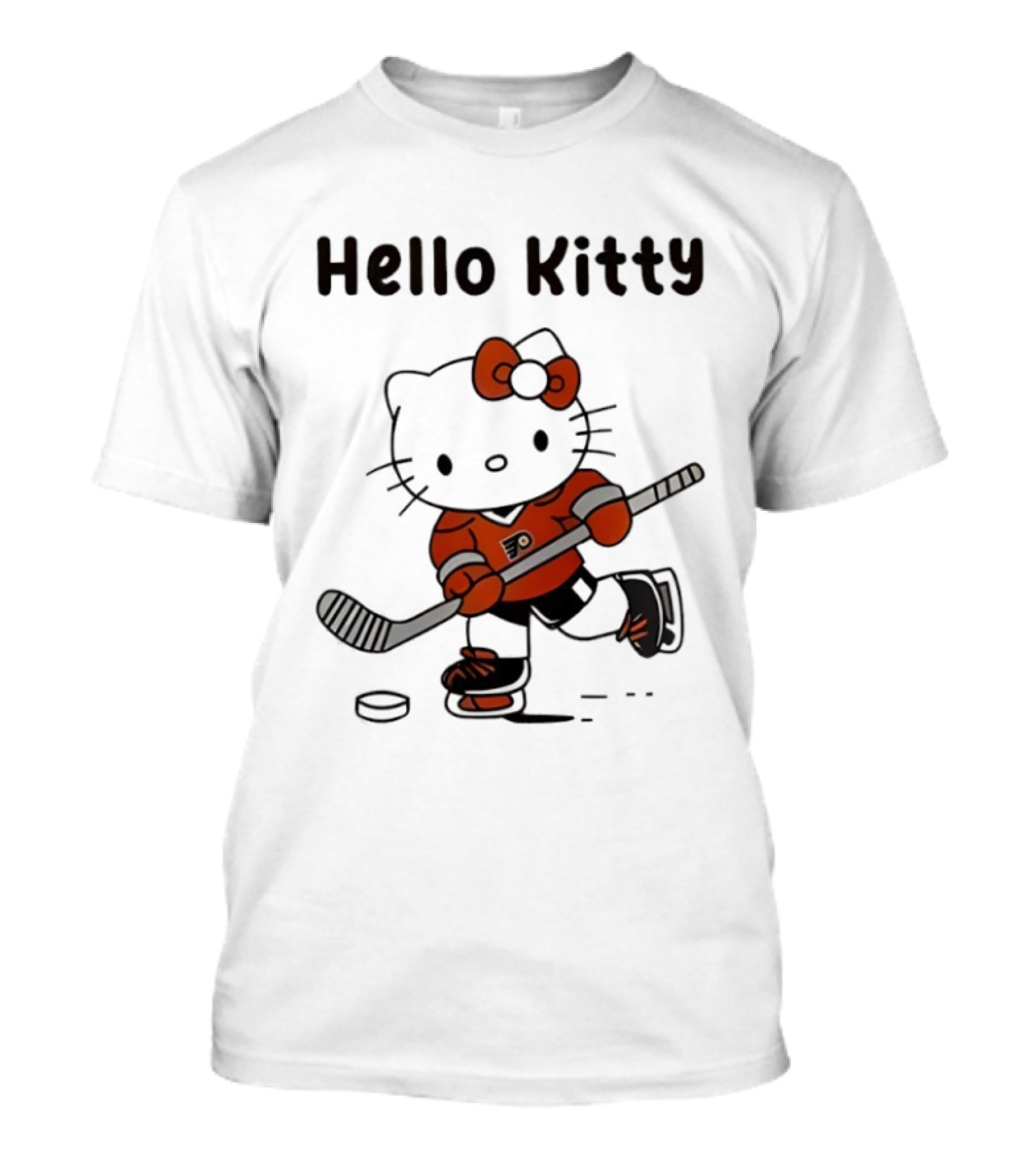 Philadelphia Flyers Hello Kitty Ice Hockey Collaboration 2026 T-Shirt
