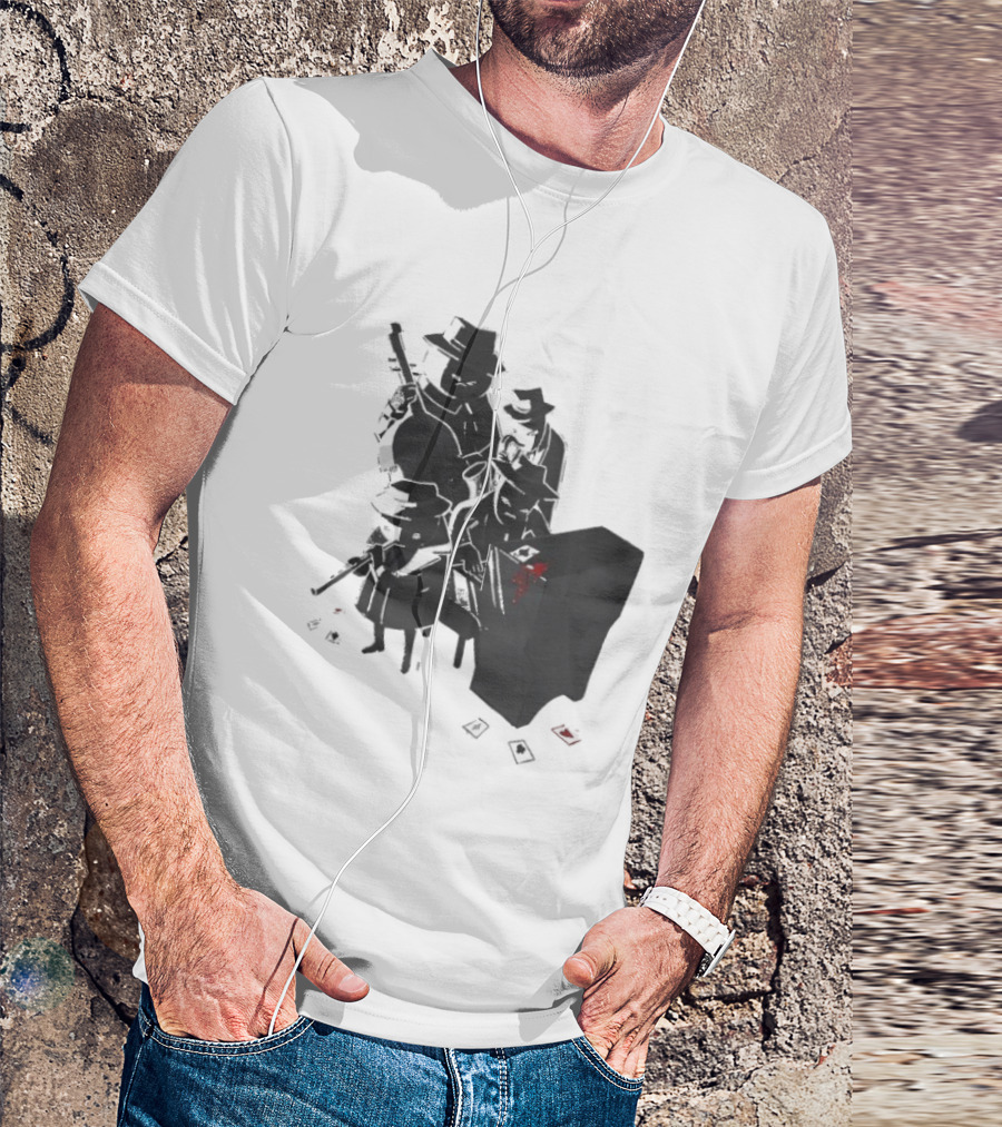 Project Soundpage Midnight Music Jazz Band Noir Aesthetic T-Shirt