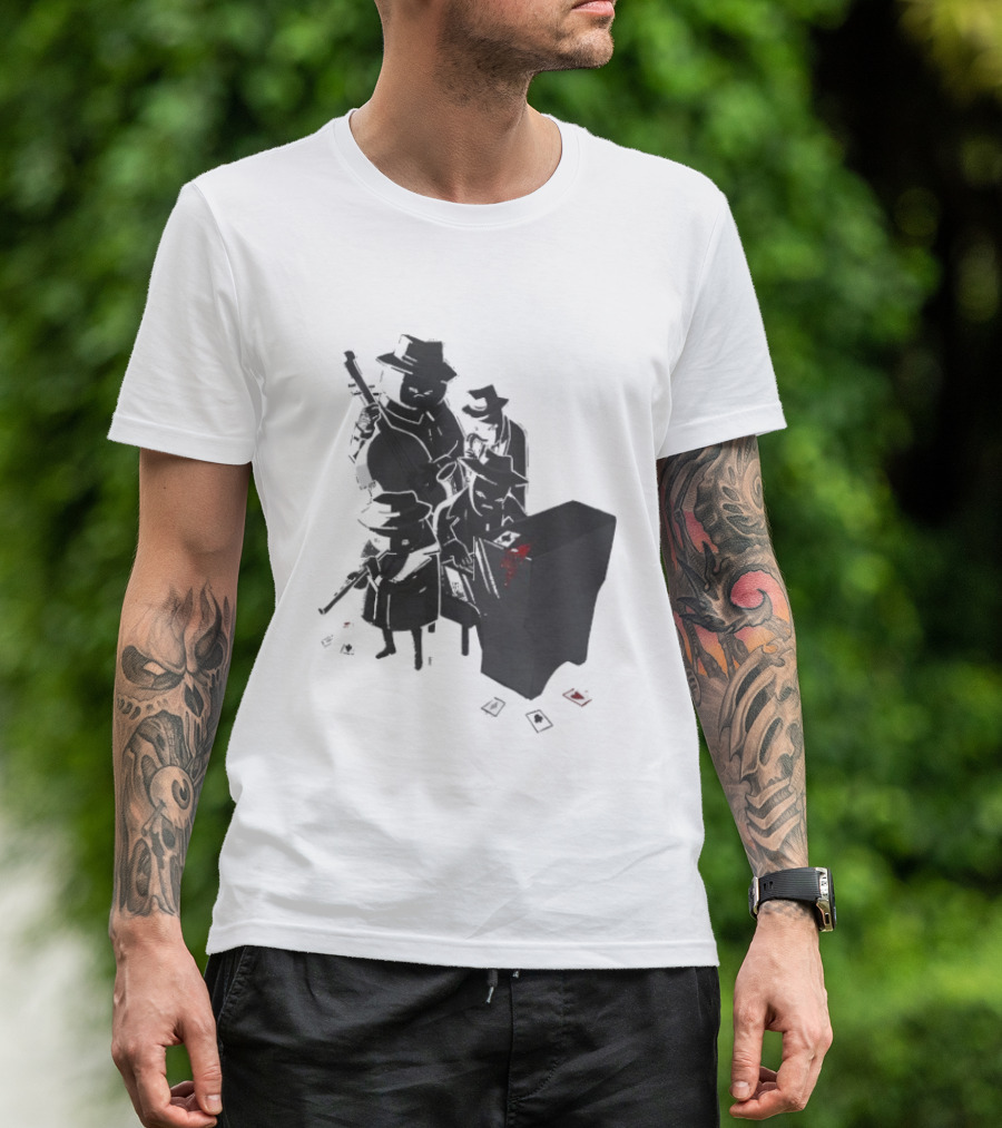 Project Soundpage Midnight Music Jazz Band Noir Aesthetic T-Shirt