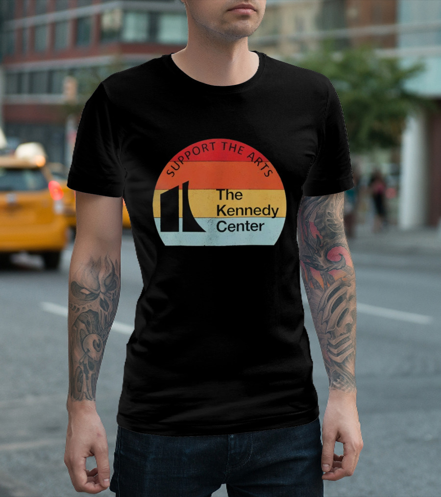 Support The Arts The Kennedy Center Vintage Protest T-Shirt