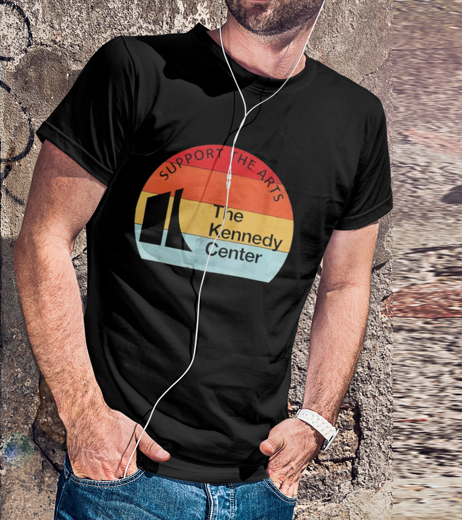 Support The Arts The Kennedy Center Vintage Protest T-Shirt