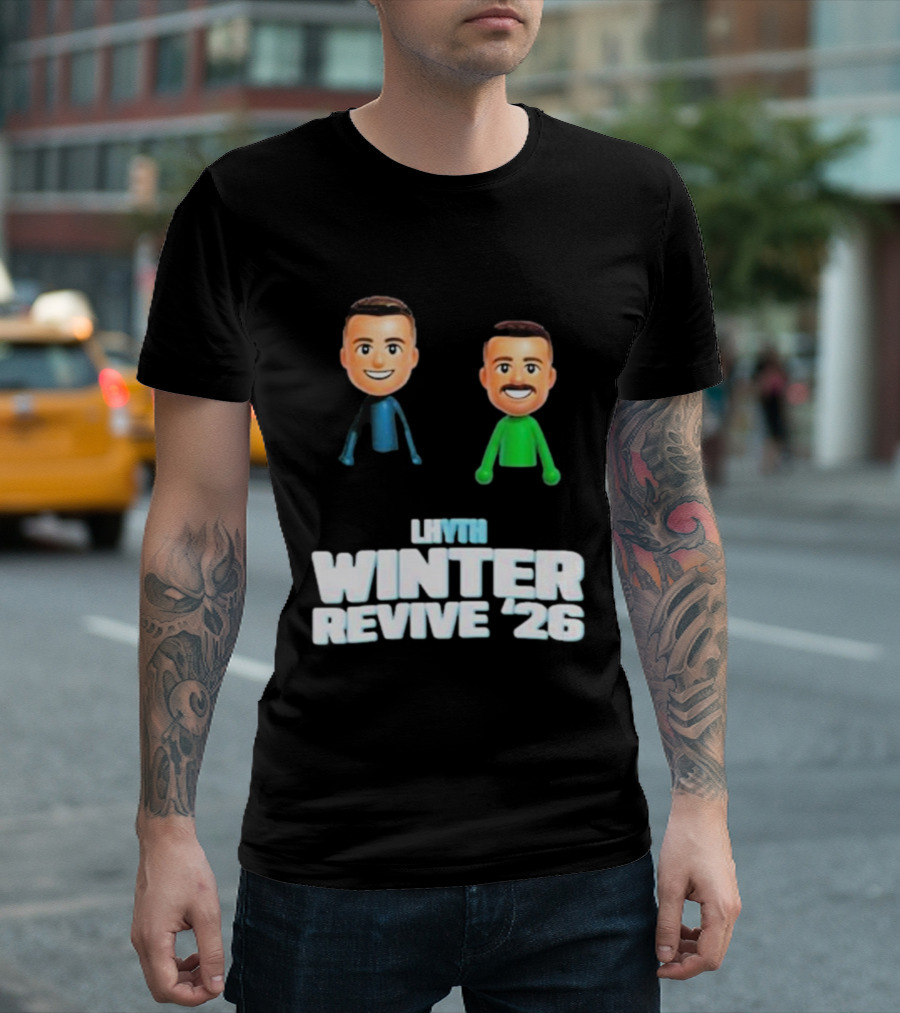 Lhyth Winter Revive '26 Cartoon Figures T-Shirt