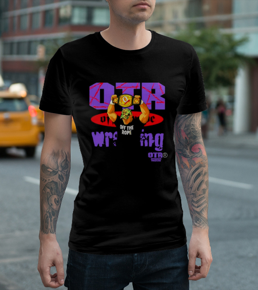 OTR Off The Ropes Wrestling Championship Belt Victory T-Shirt