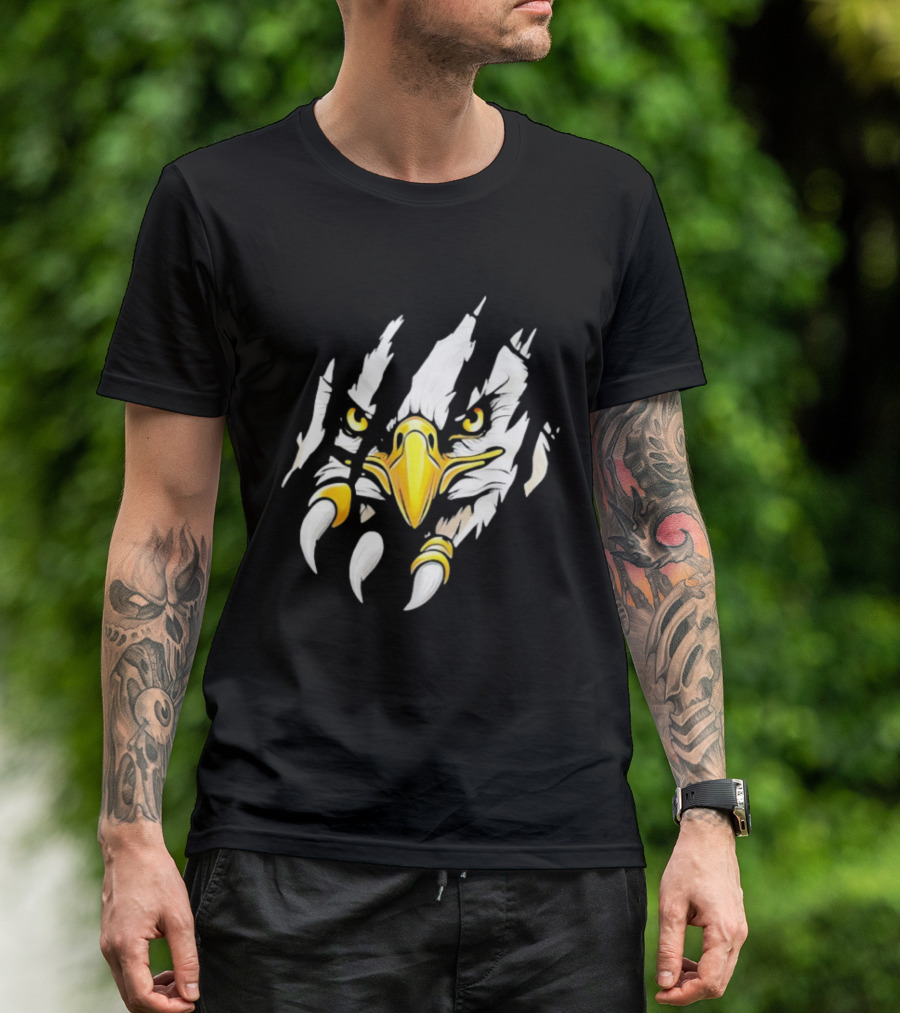 Philadelphia Eagles Fierce Eagle Claw Power T-Shirt