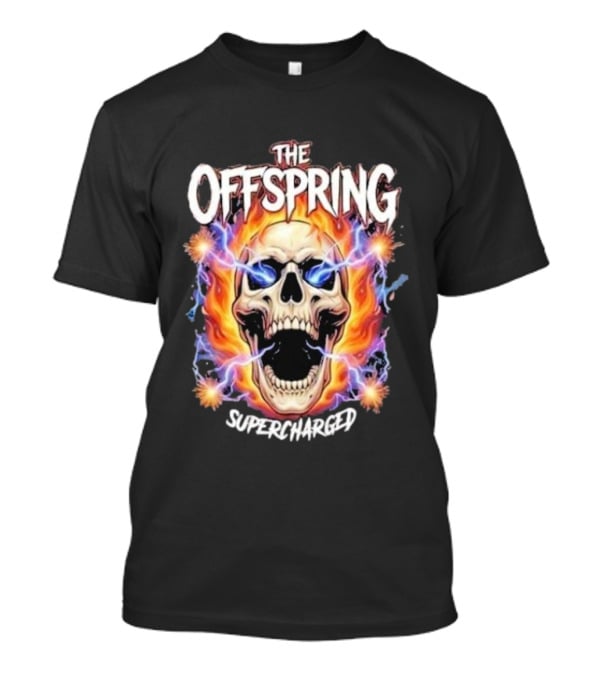 The Offspring Supercharged 2026 Grand Sierra Resort Reno Nevada Bad Religion Concert T-Shirt