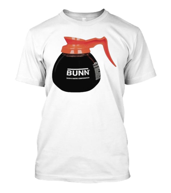 Bunn Coffee Pot Bunn O Matic Corporation Classic Orange Handle T-Shirt