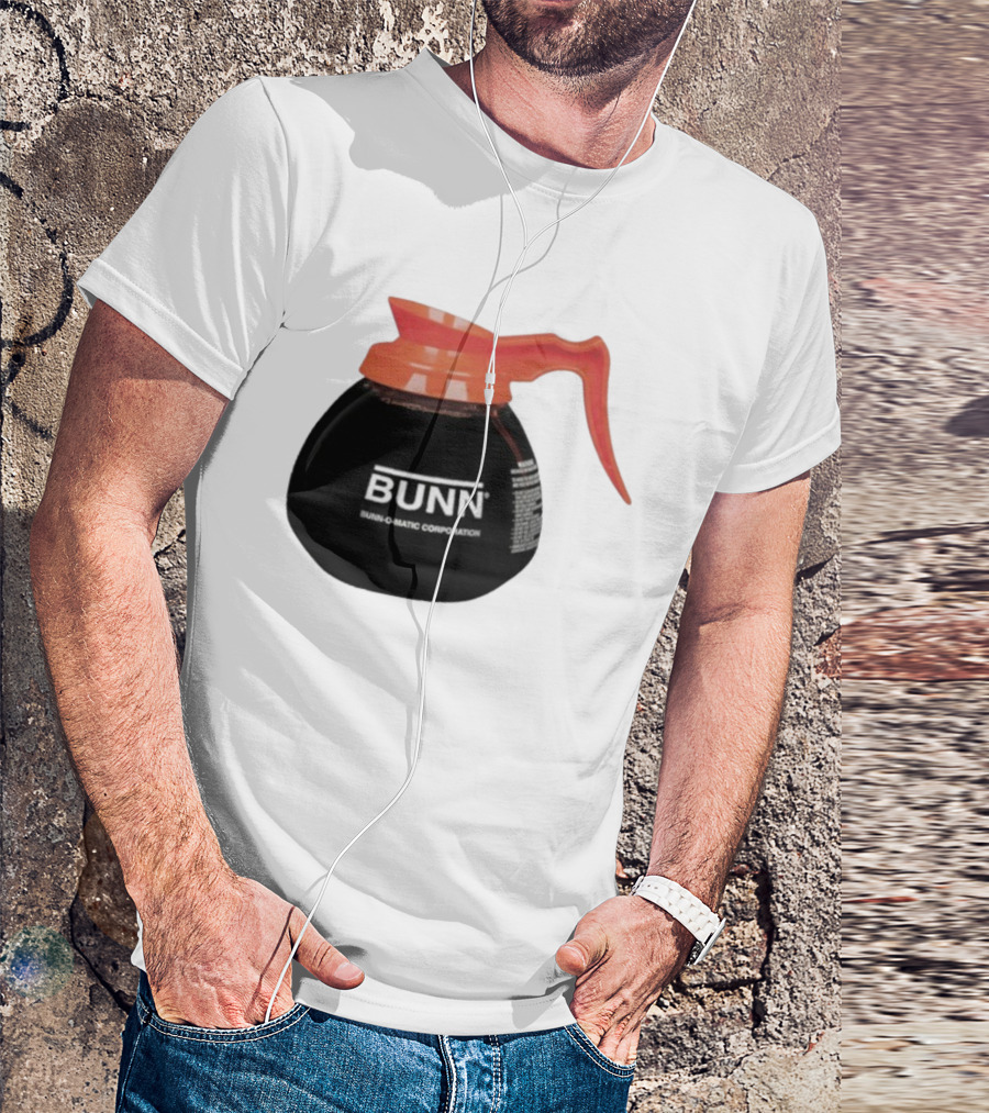 Bunn Coffee Pot Bunn O Matic Corporation Classic Orange Handle T-Shirt