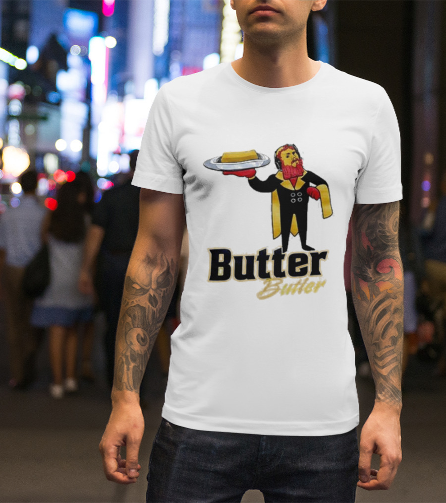 Butter Butler Caseoh T-Shirt