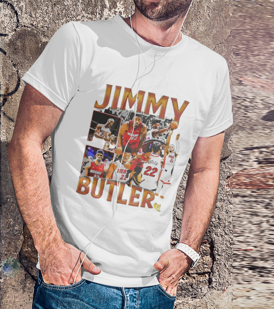 Jimmy Butler Miami Heat 22 Basketball Star Highlights T-Shirt