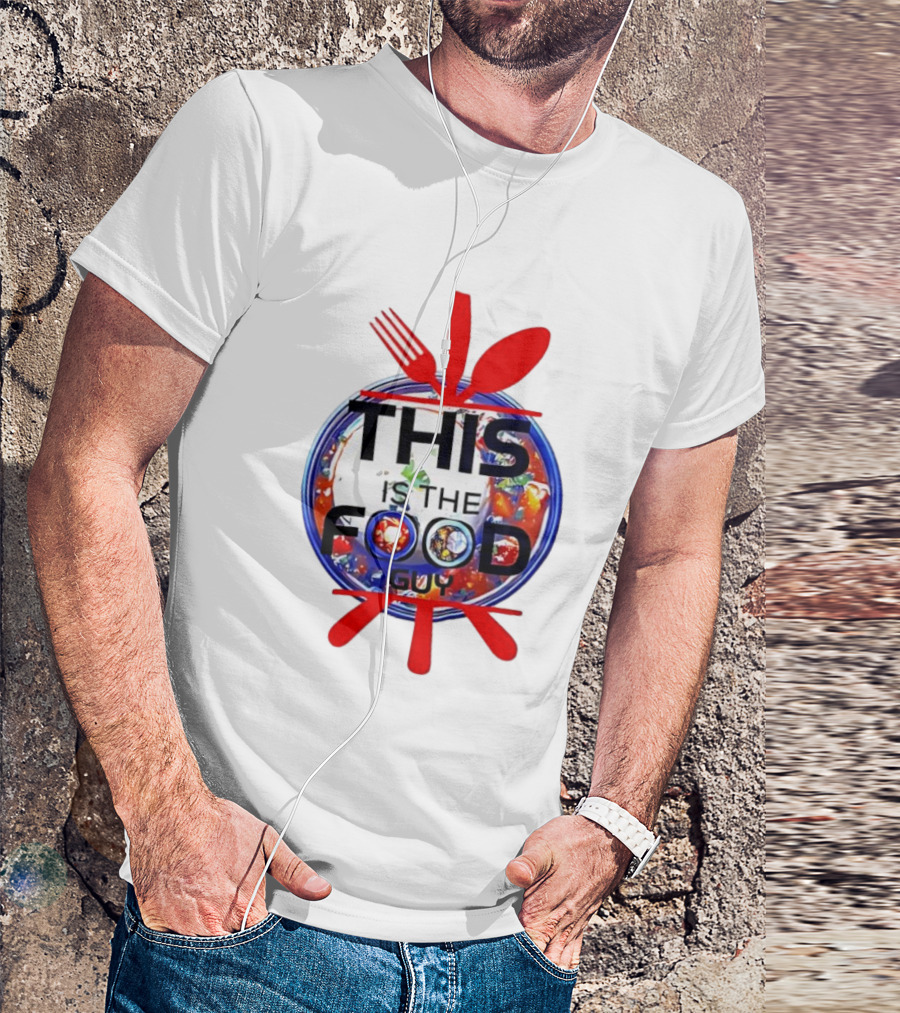 This Is The Food Guy Plate Utensils T-Shirt