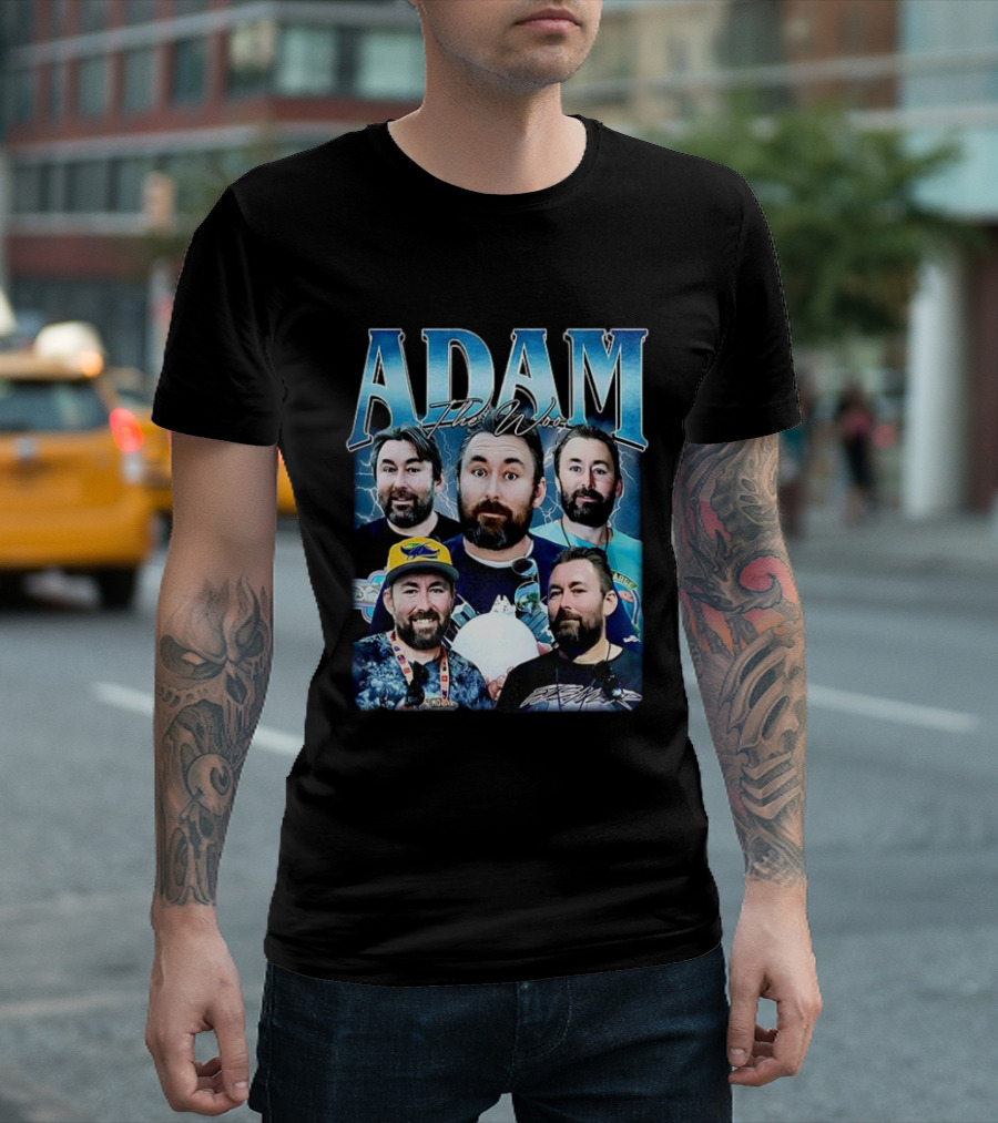 ADAM The Woo Youtuber 90s T-Shirt