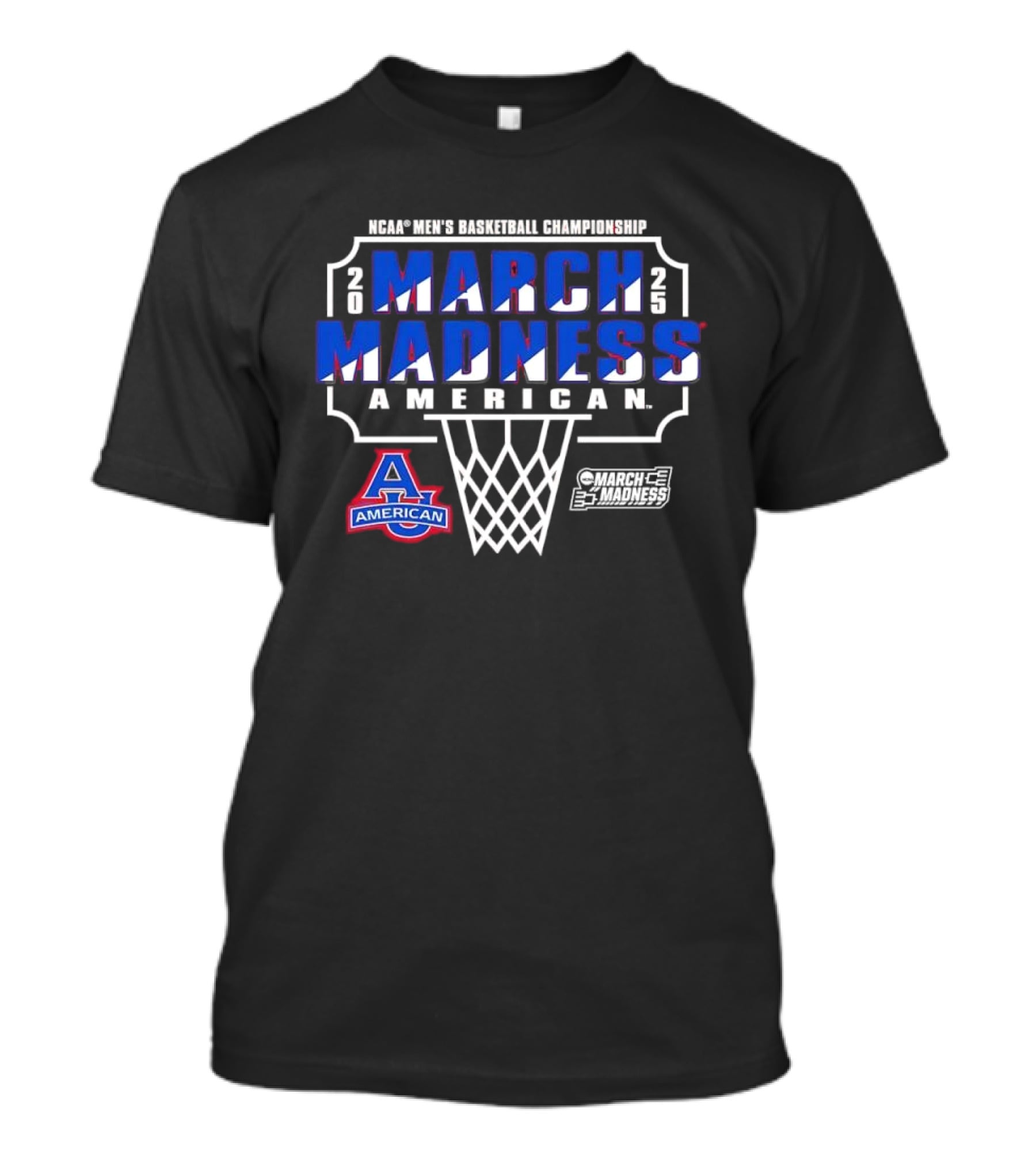 NCAA Men's Basketball Championship 2025 March Madness American University Bound T-Shirt