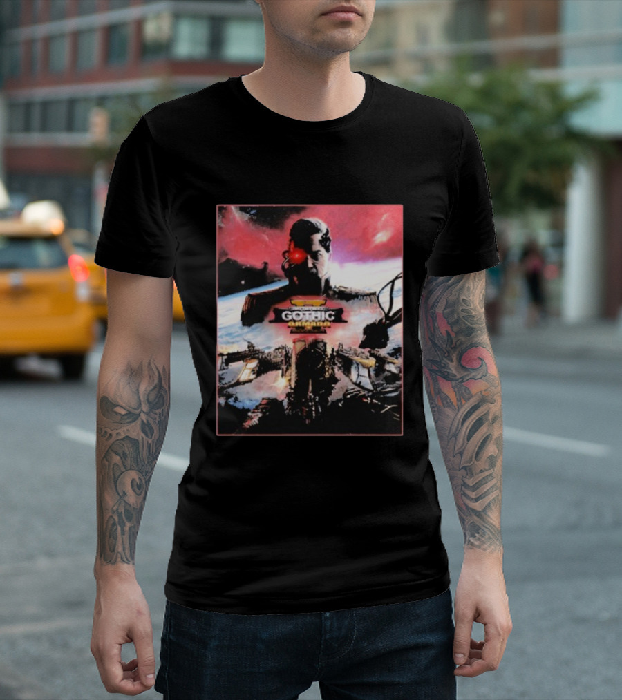 Battlefleet Gothic Armada 2 Sci Fi Naval Warfare Commander Game T-Shirt