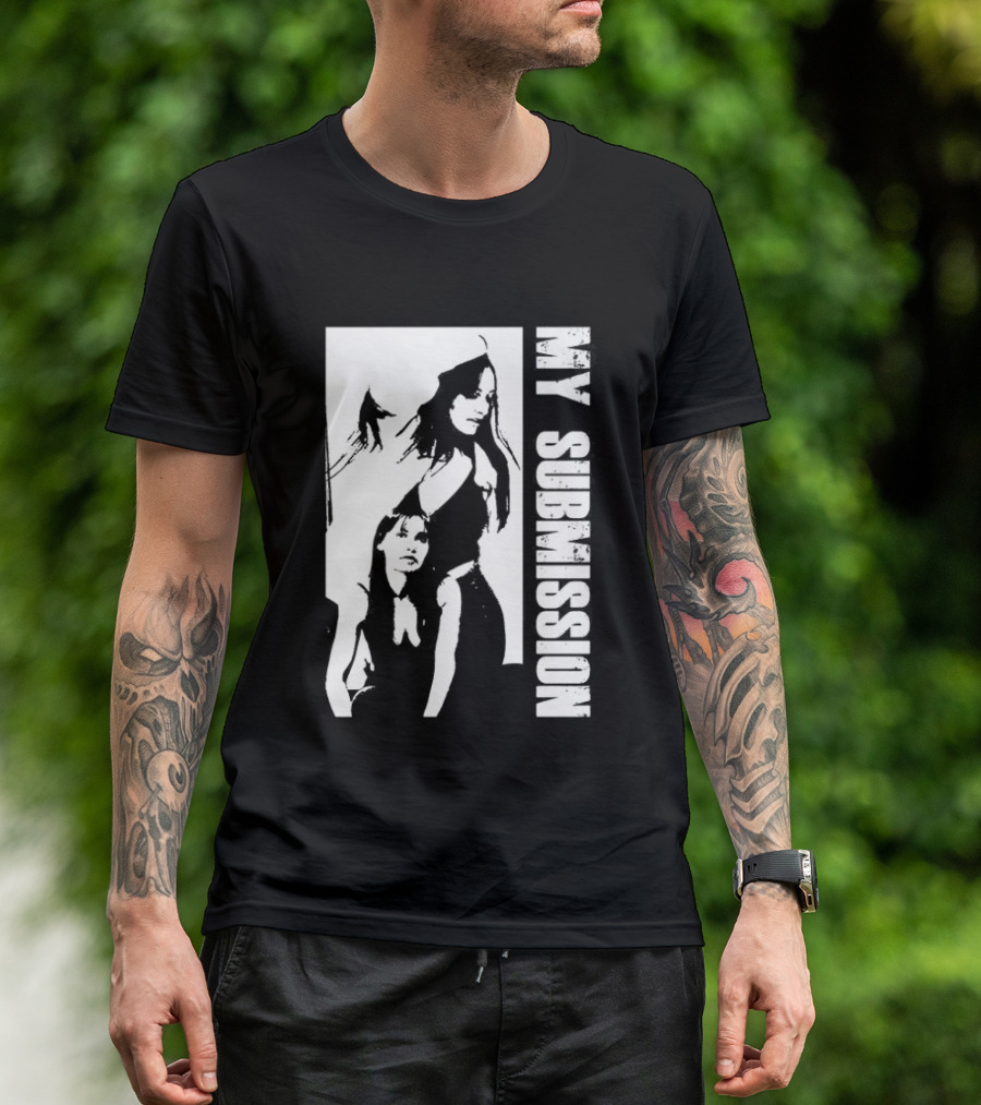 My Submission Retro Warrior Bold Monochrome T-Shirt