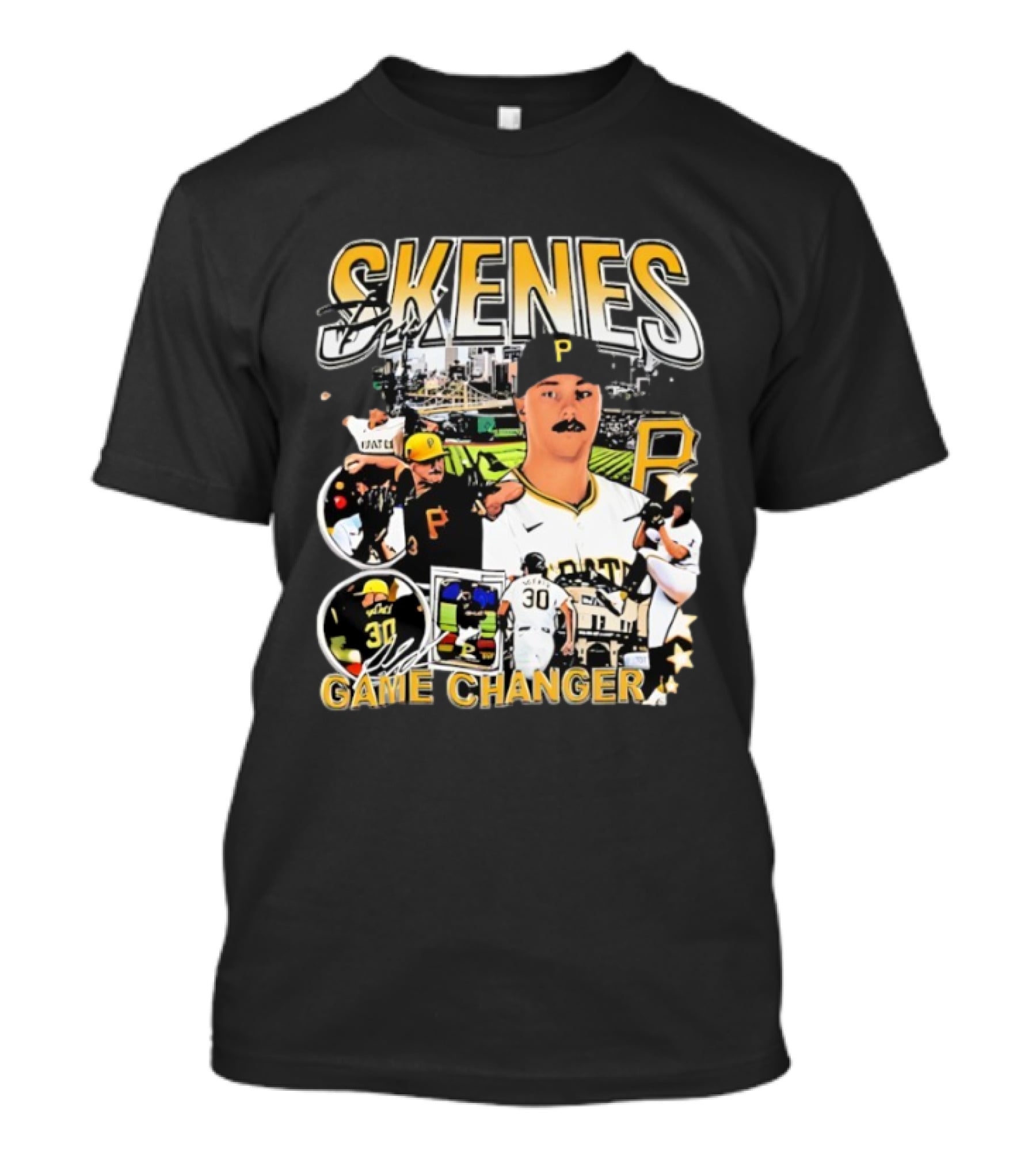 Skenes Pittsburgh Pirates Game Changer Vintage 30 T-Shirt