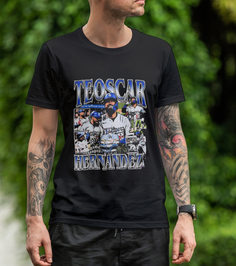Teoscar Hernández Los Angeles Dodgers Game Changer Stadium T-Shirt