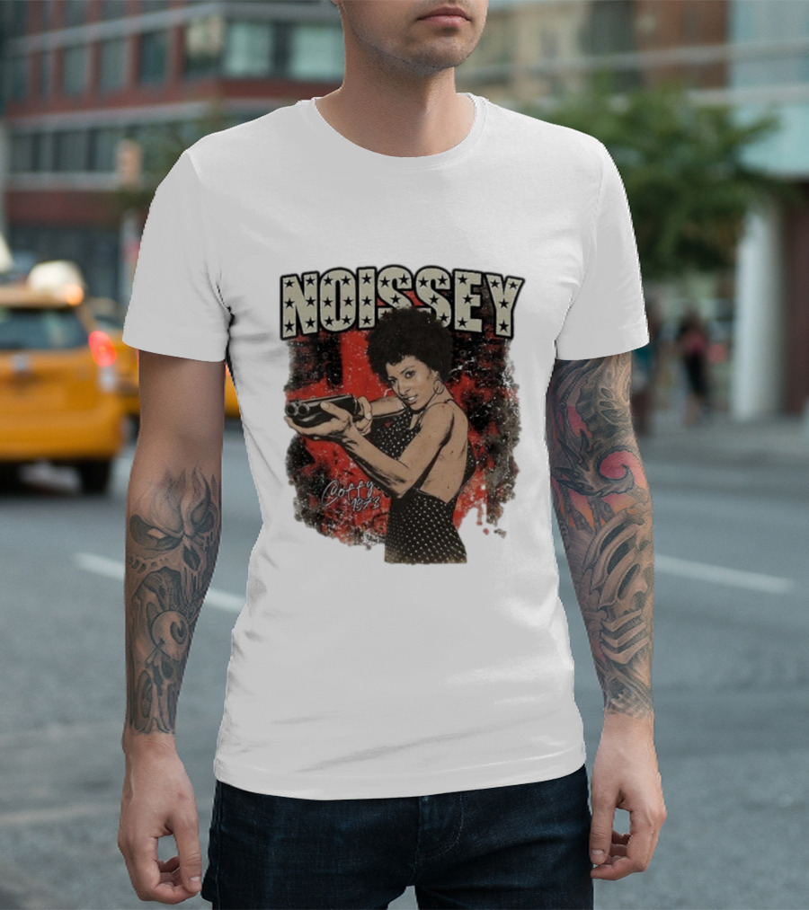 Noissey Coffy 1973 Retro Movie Character Print T-Shirt