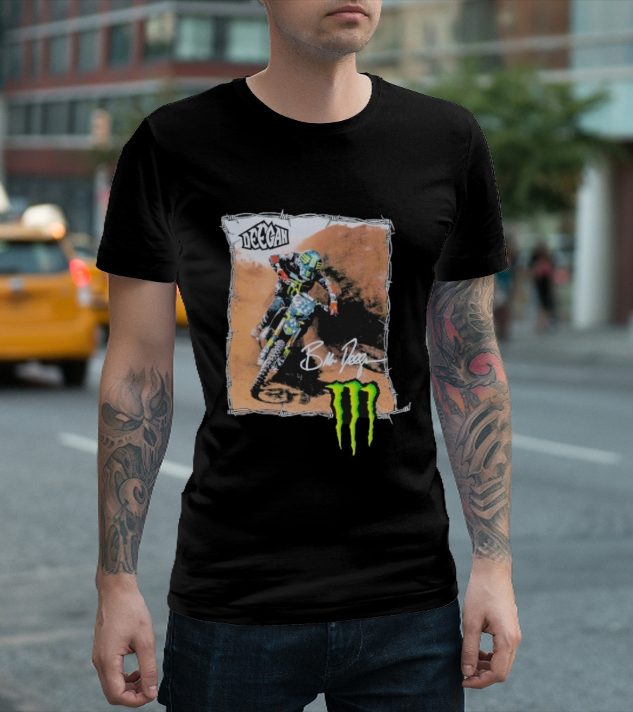 Deegan Monster Energy Motocross Barbed Wire T-Shirt
