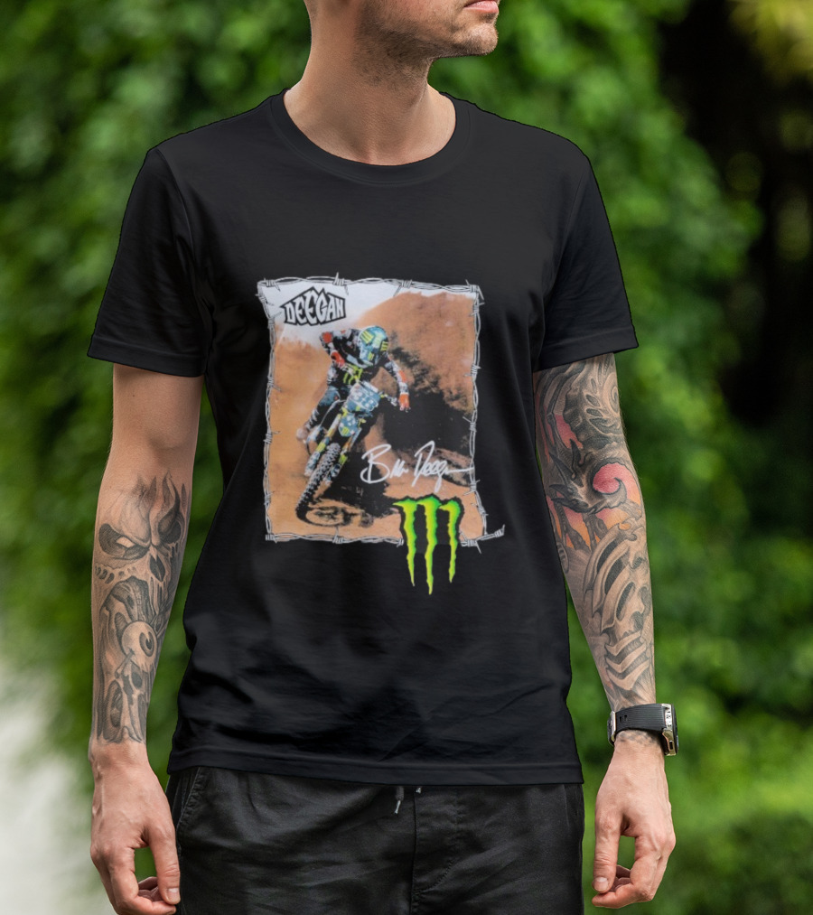 Deegan Monster Energy Motocross Barbed Wire T-Shirt