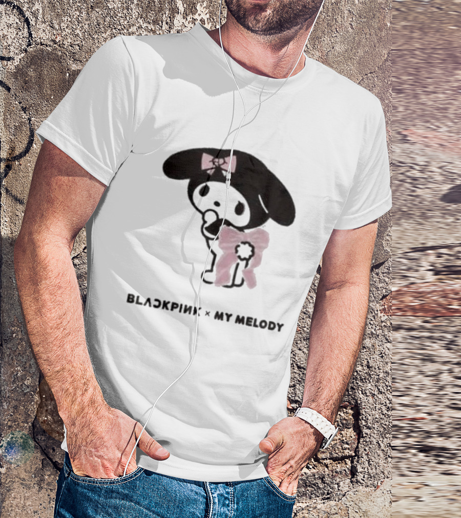 BLACKPINK X My Melody World Tour Tokyo January 2026 Sanrio Collaboration T-Shirt