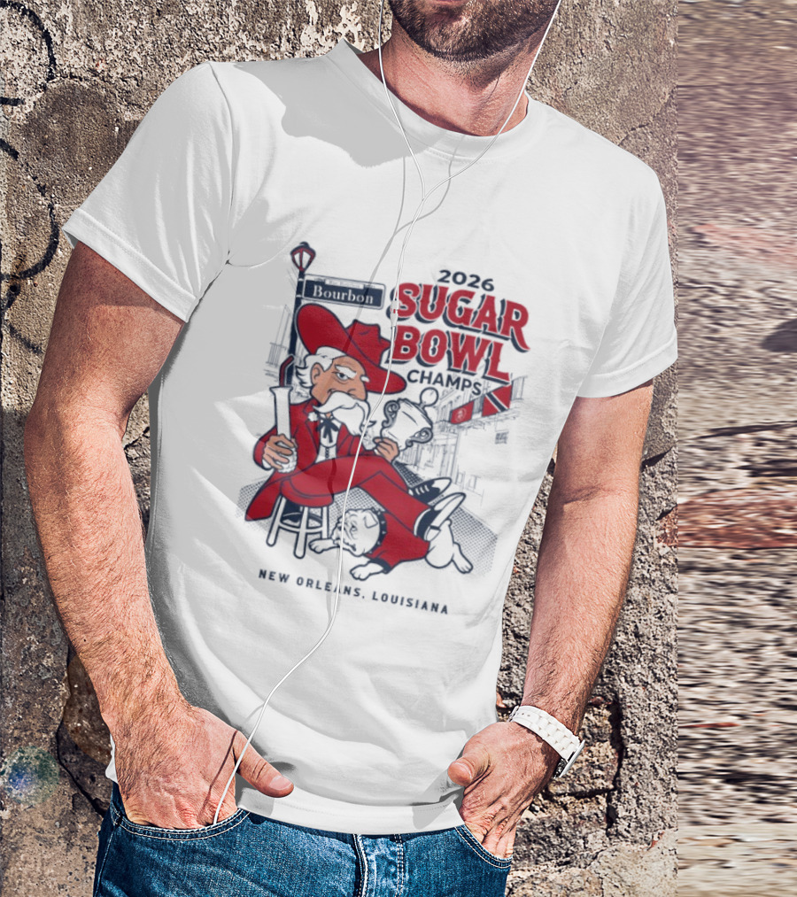 2026 Sugar Bowl Champs Ole Miss Rebels New Orleans Louisiana T-Shirt