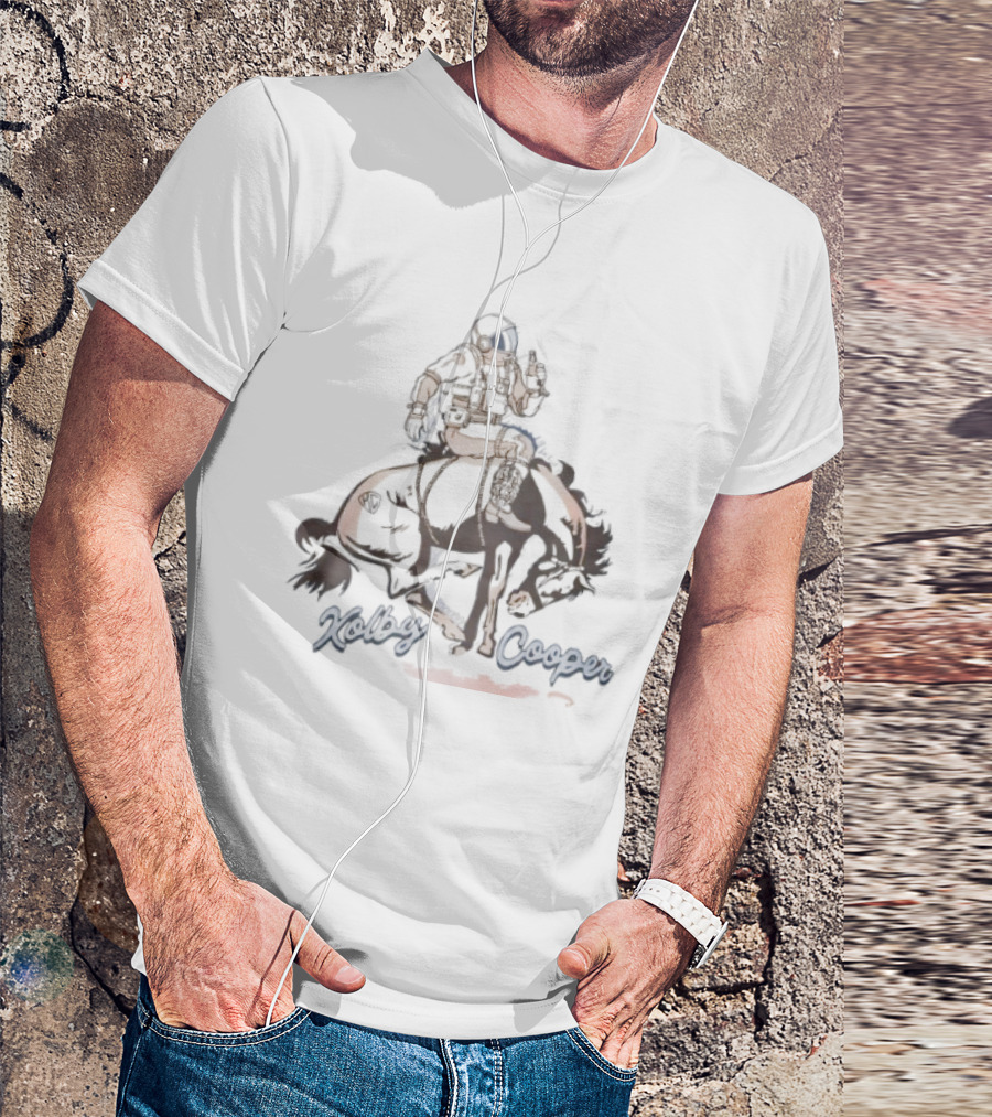 Kolby Cooper Astronaut Cowboy Riding A Rocket 2025 T-Shirt